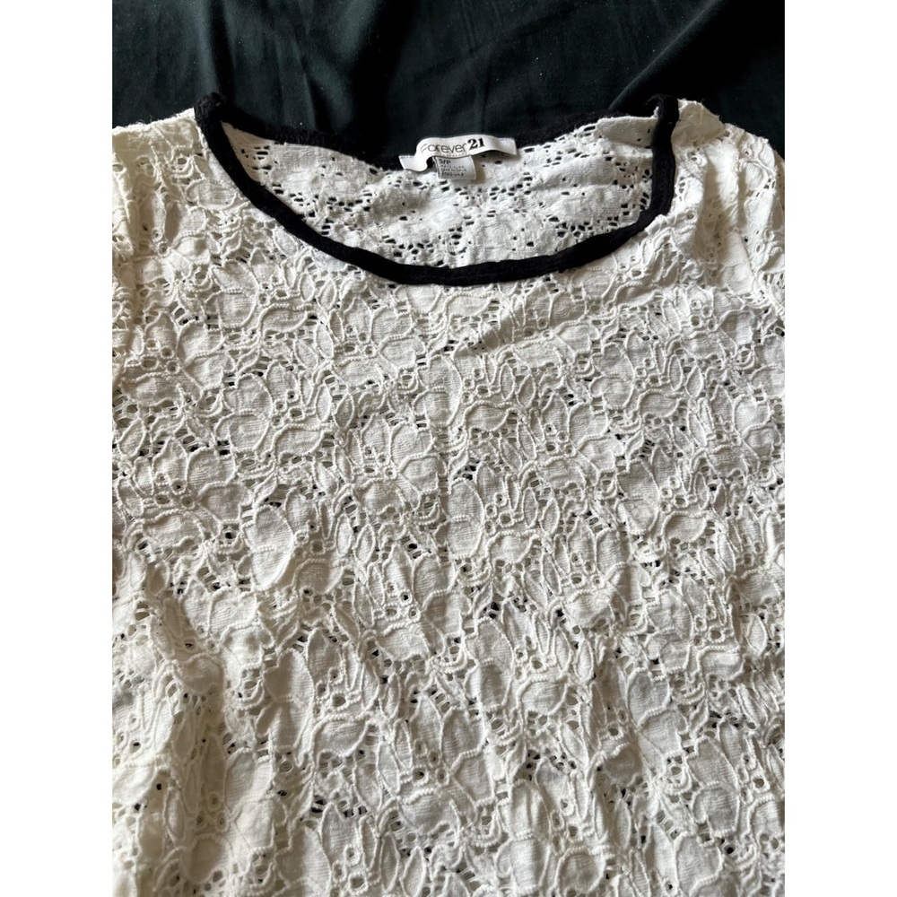 Forever 21 Lace Tee